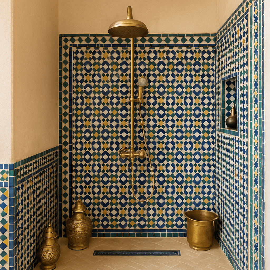 Douches modernes au Maroc