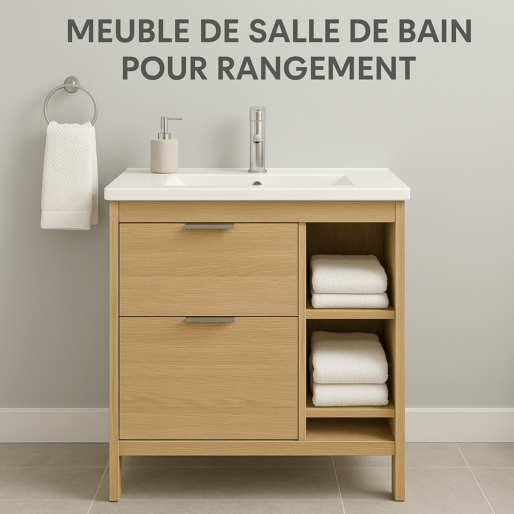Meuble de salle de bain pour rangement