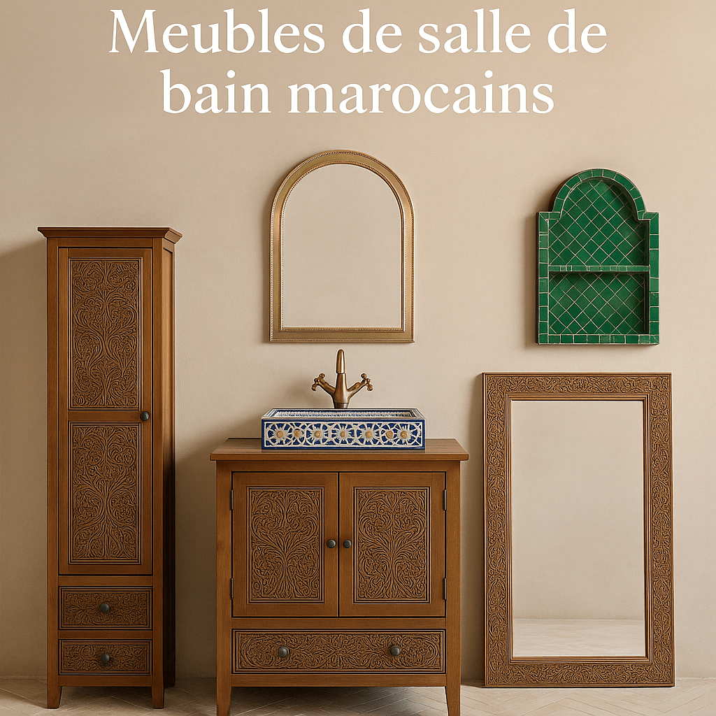 Meubles de salle de bain marocains | Décoration