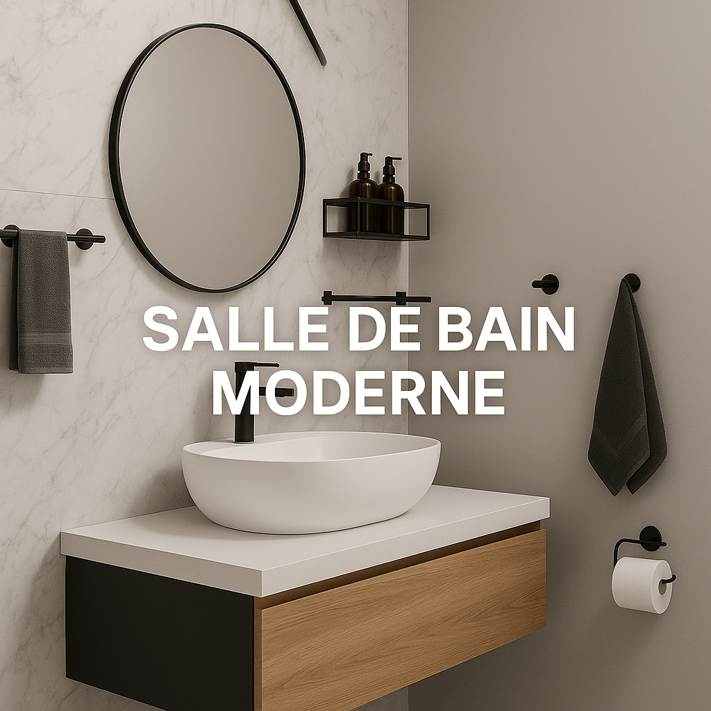 Salle de Bain Moderne : Tendances 2025