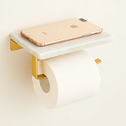 Porte papier hygiénique en marbre