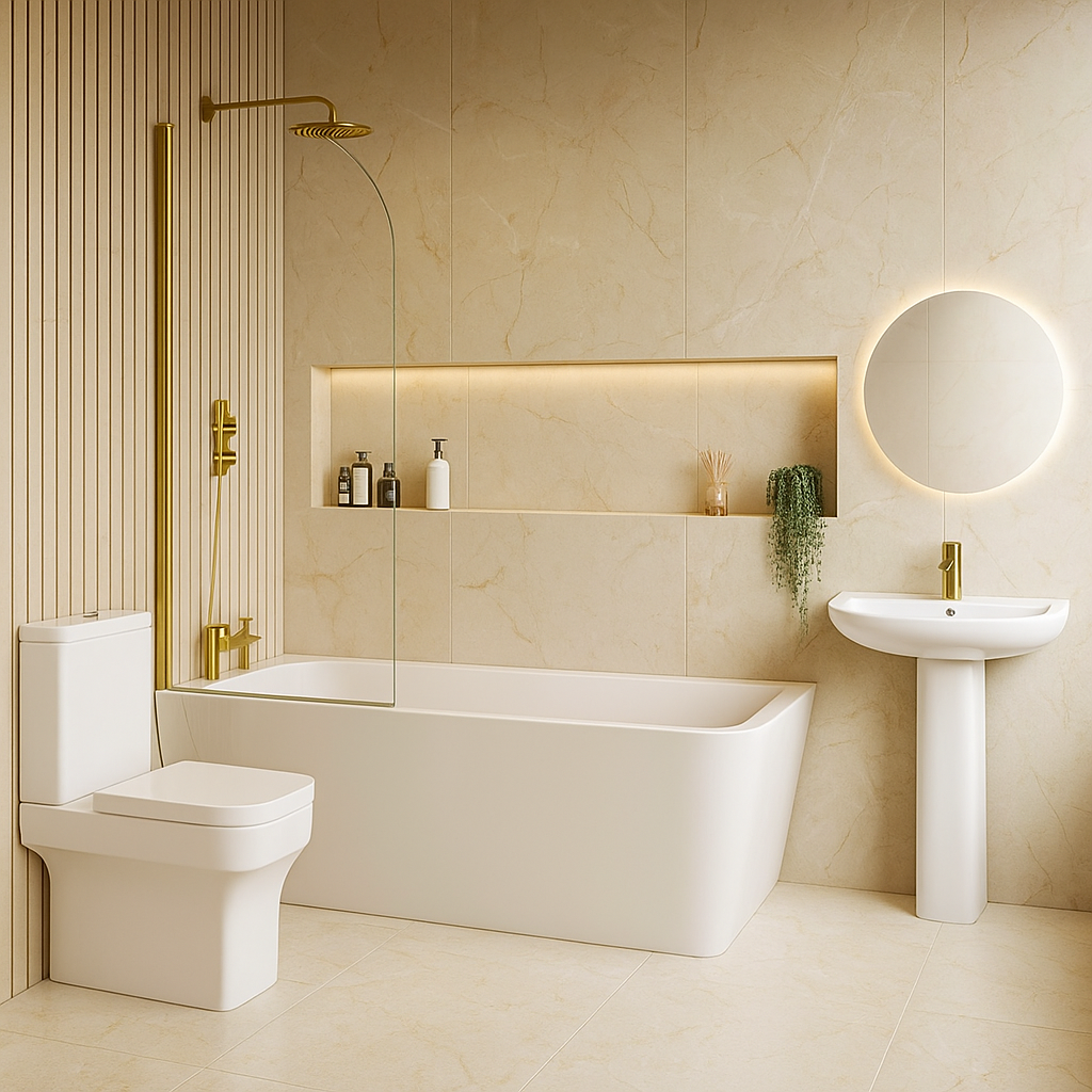 Marbre Crema Marfil pour votre intérieur au Maroc