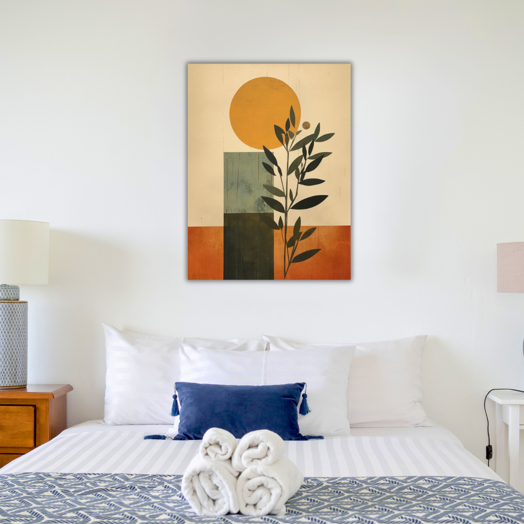 Tableau mural au style andalou contemporain 2025