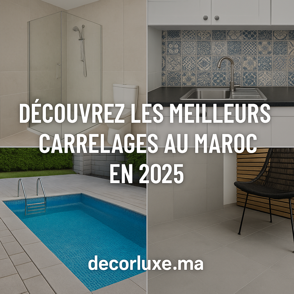 Carrelage Maroc - Prix, Modèles & Vente en ligne