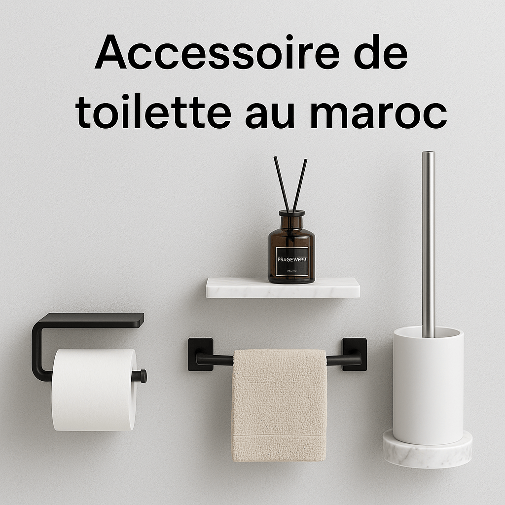 Accessoires de toilette au maroc