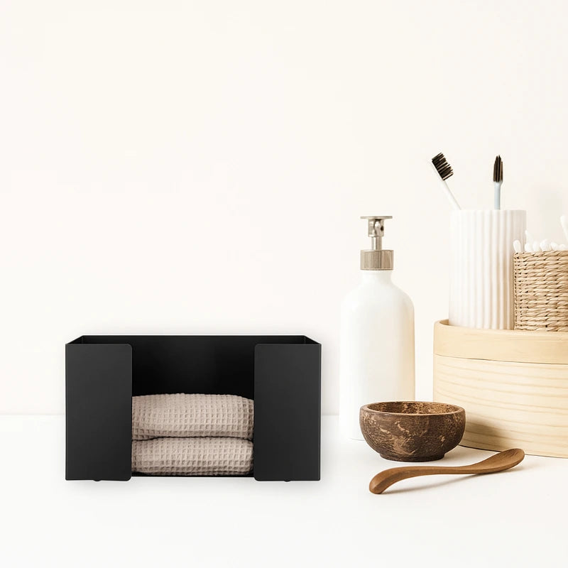 Boîte à Mouchoirs en Métal pour salle de bain