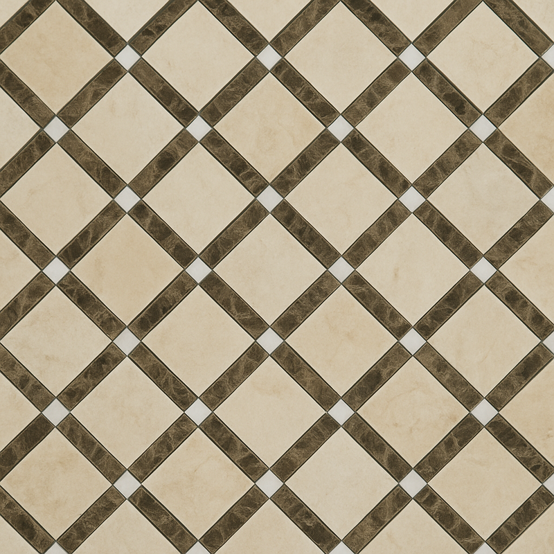 Carrelage en marbre pour sublimer votre salle de bain avec une touche luxueuse au maroc.

