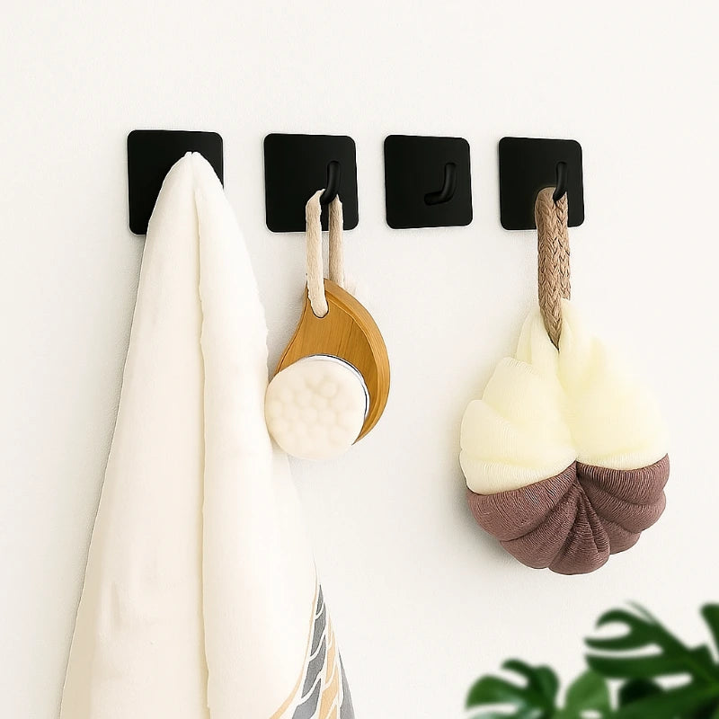 Crochets adhésifs pour salle de bain