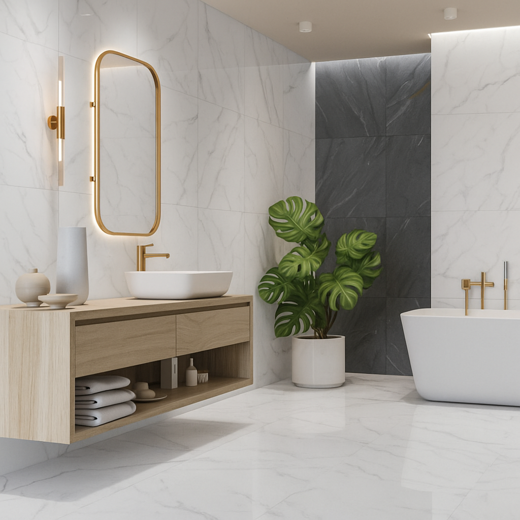 Pourquoi choisir DecorLuxe.ma pour votre marbre New Calacata Gris 