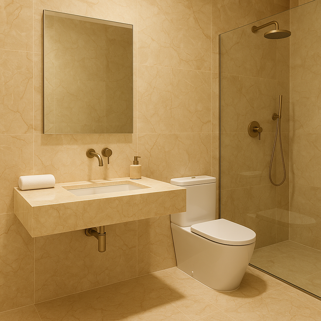 Marbre Crema Royal au Maroc 