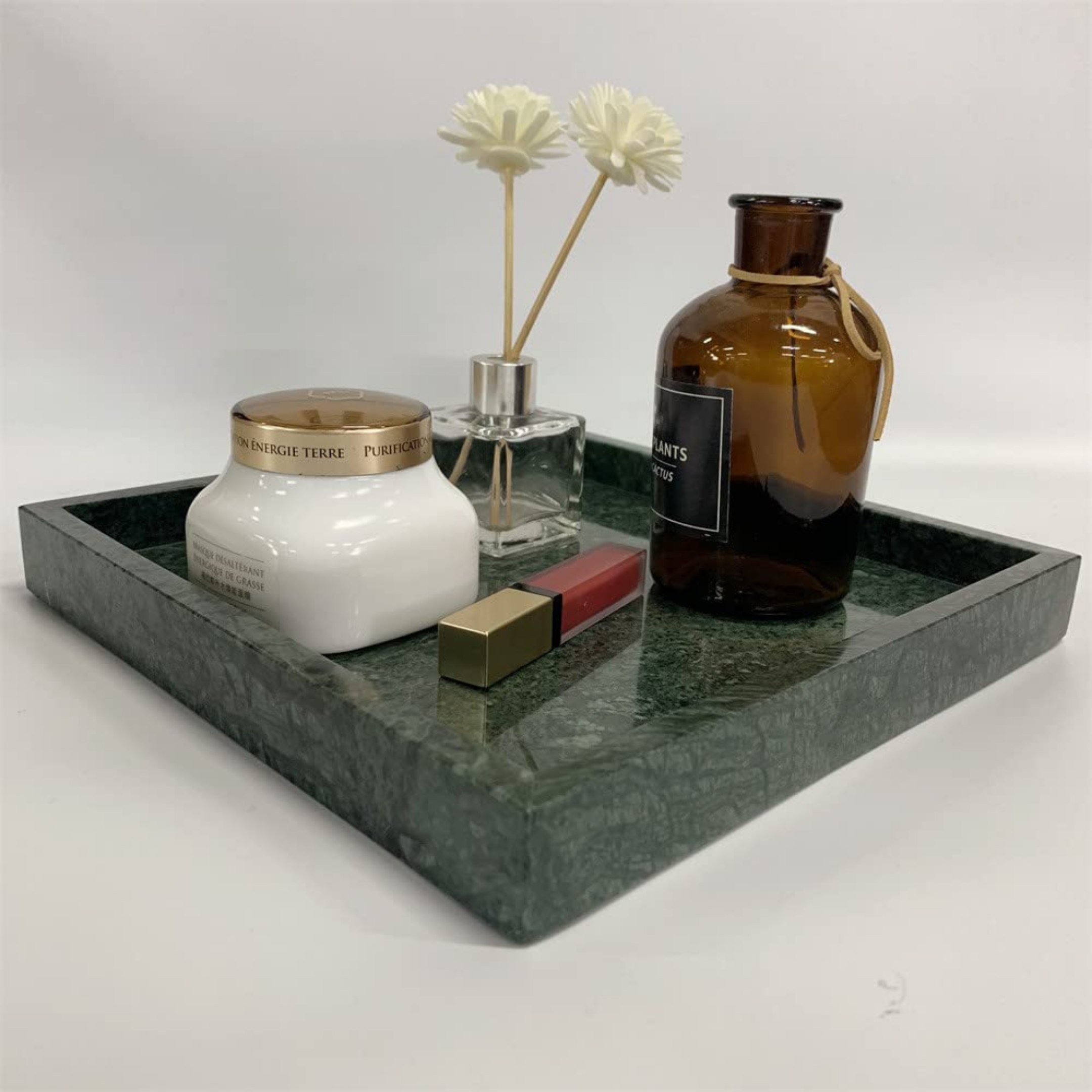 Plateau carre en marbre naturel pour salle de bain marocain 2025