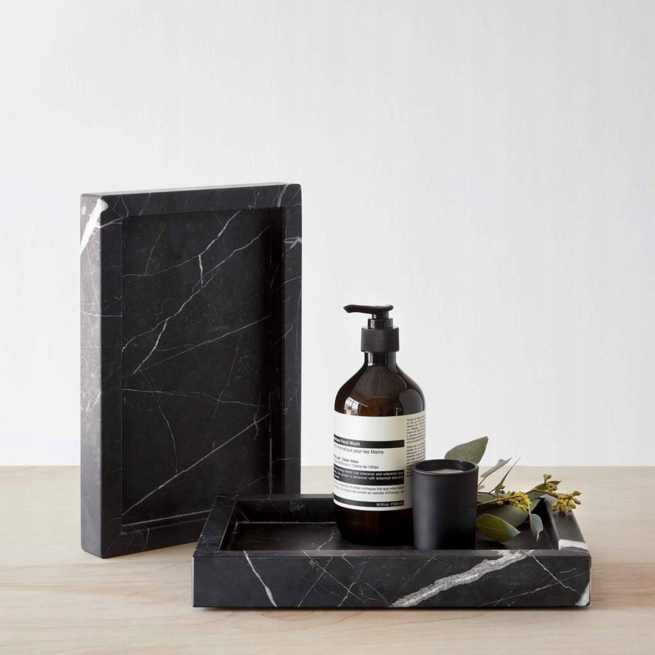 Plateaux marbre pour salle de bain