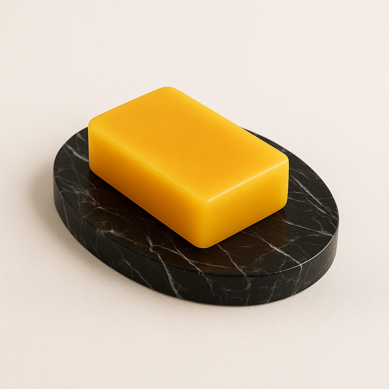 Porte savon en marbre noir ovale : l’accessoire incontournable pour une salle de bain de prestige