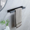 Porte serviette noir moderne – pour salles de bain