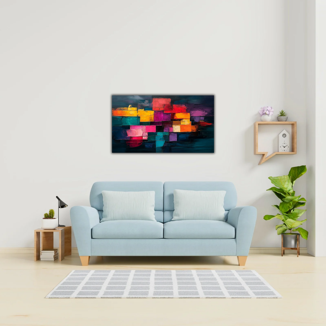 Tableau mural maroc : un impact visuel fort dans le salon