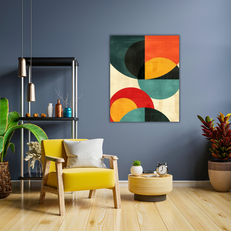 tableau design maroc aux influences artistiques variées
