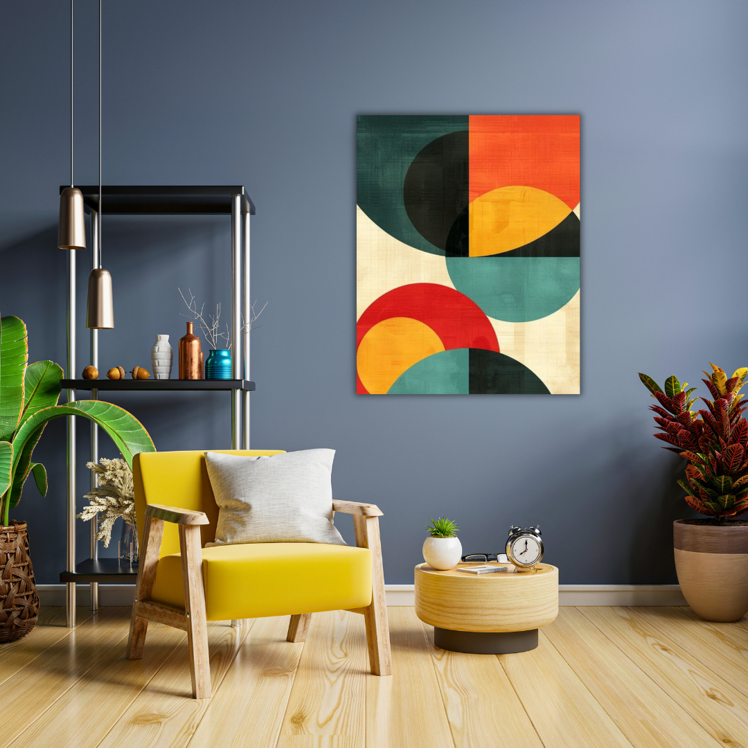 tableau design maroc aux influences artistiques variées
