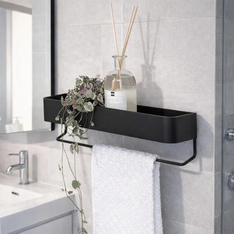 Étagère salle de bain pour douche et toilettes au Maroc