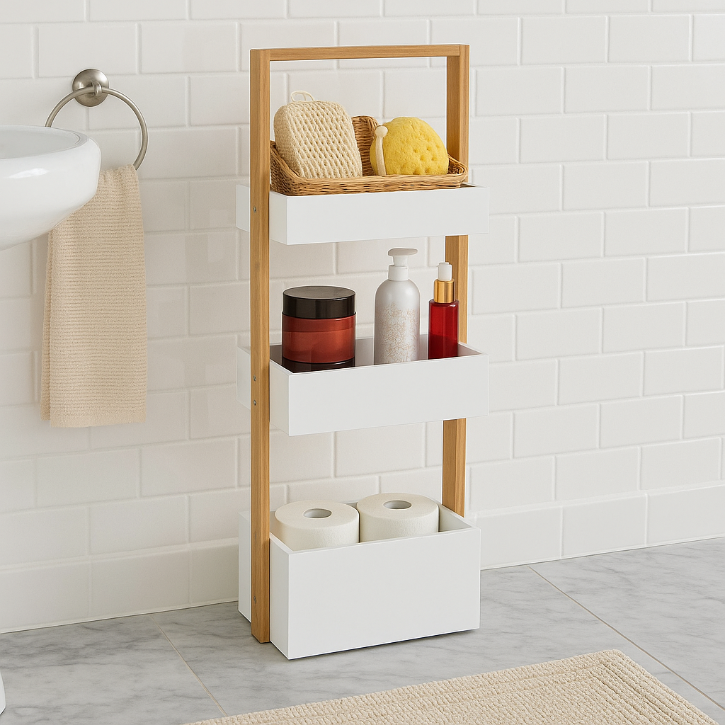 armoire polyvalente : pas seulement pour la salle de bain