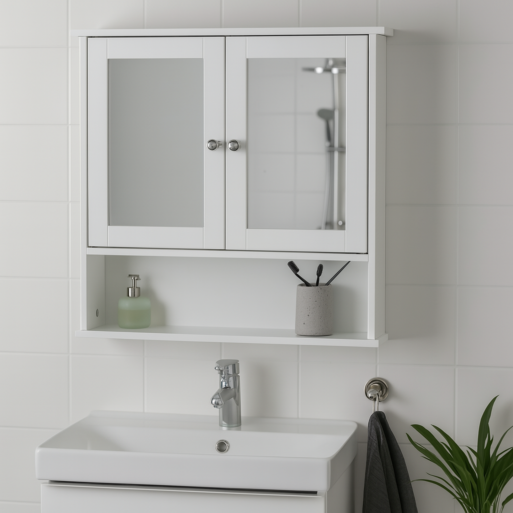 Meuble armoire IKEA style avec étagères