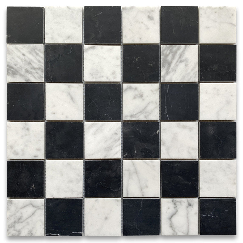 carrelage-marbre-naturel-noir-blanc