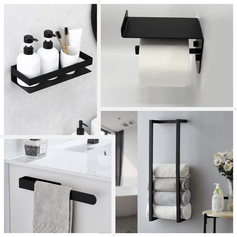 Collection Élégante d’Accessoires Salle de Bain 