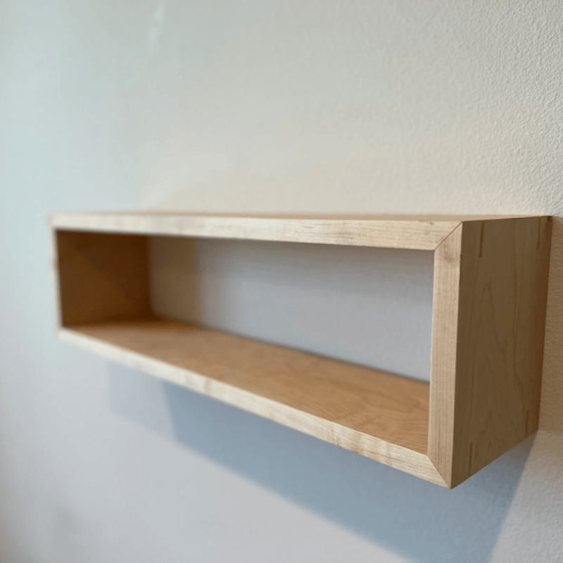 Étagère flottante en bois