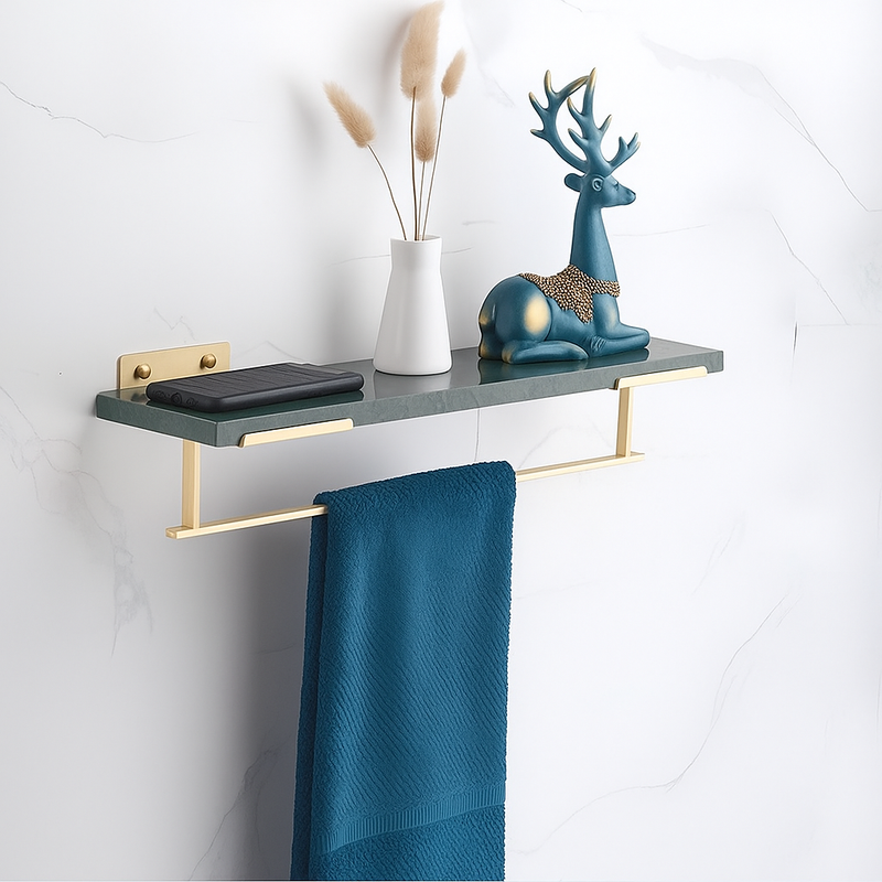 etagere-salle-de-bain-marbre-vert-metal-dore