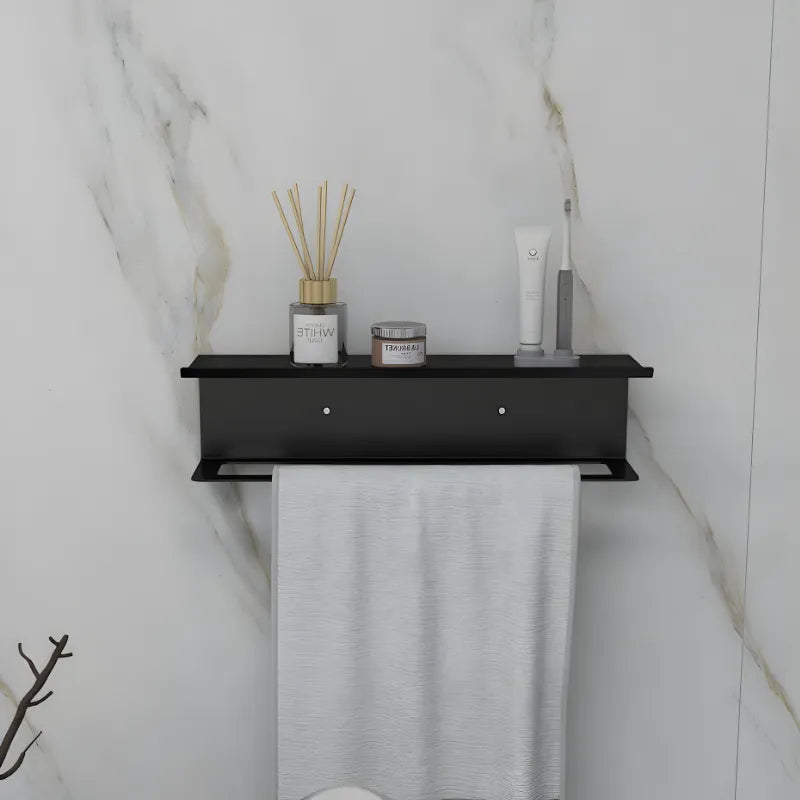 Étagère murale luxueuse pour douche et toilettes au Maroc