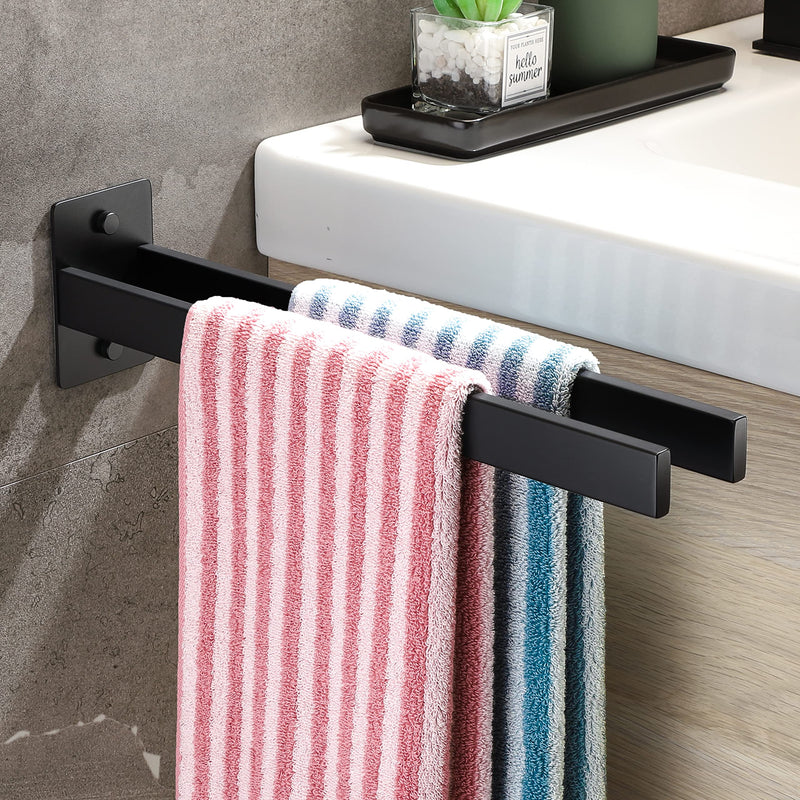 Organisez votre salle de bain un porte-serviettes mural pratique