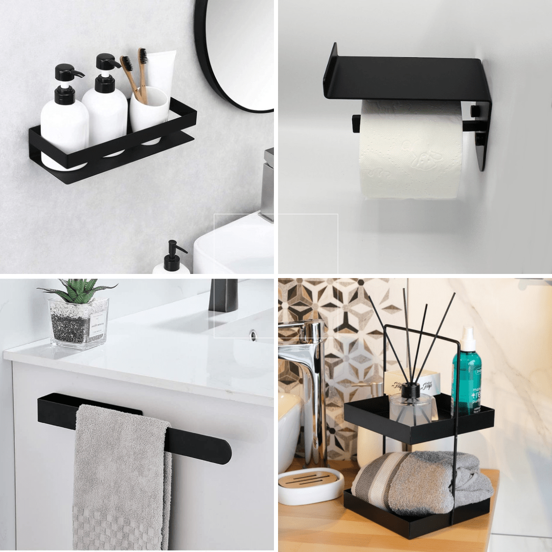 Organisez votre salle de bain en 4 accessoires