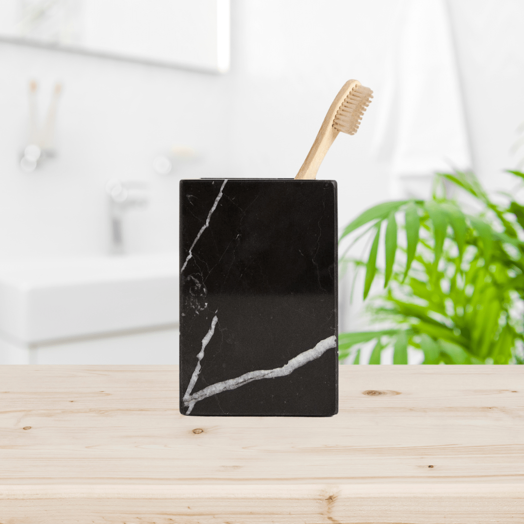 Gobelet ensemble accessoire salle de bain