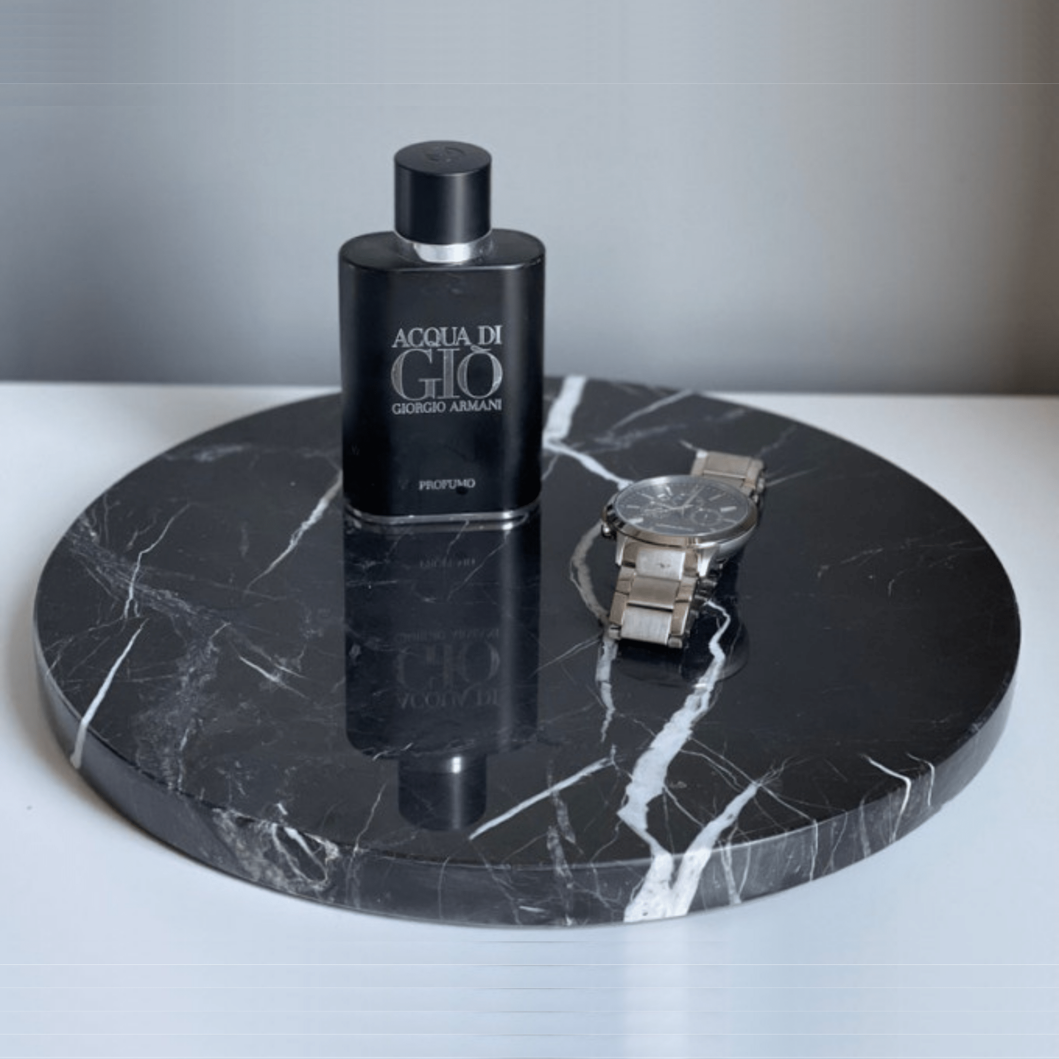 Plateaux rond en marbre pour salle de bain 