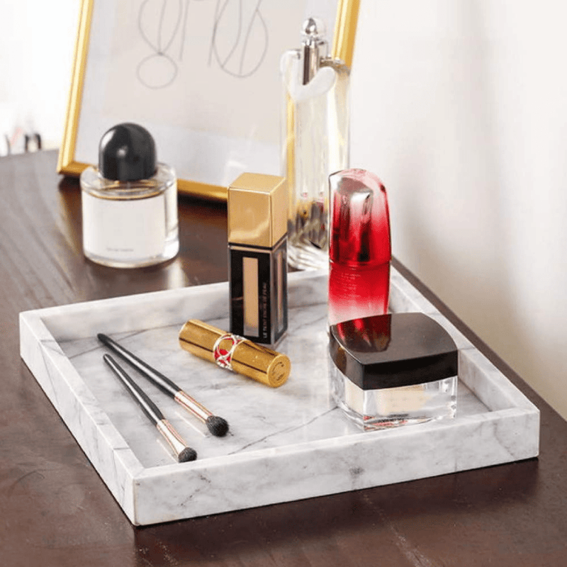 Plateau en marbre pour salle de bain au Maroc 