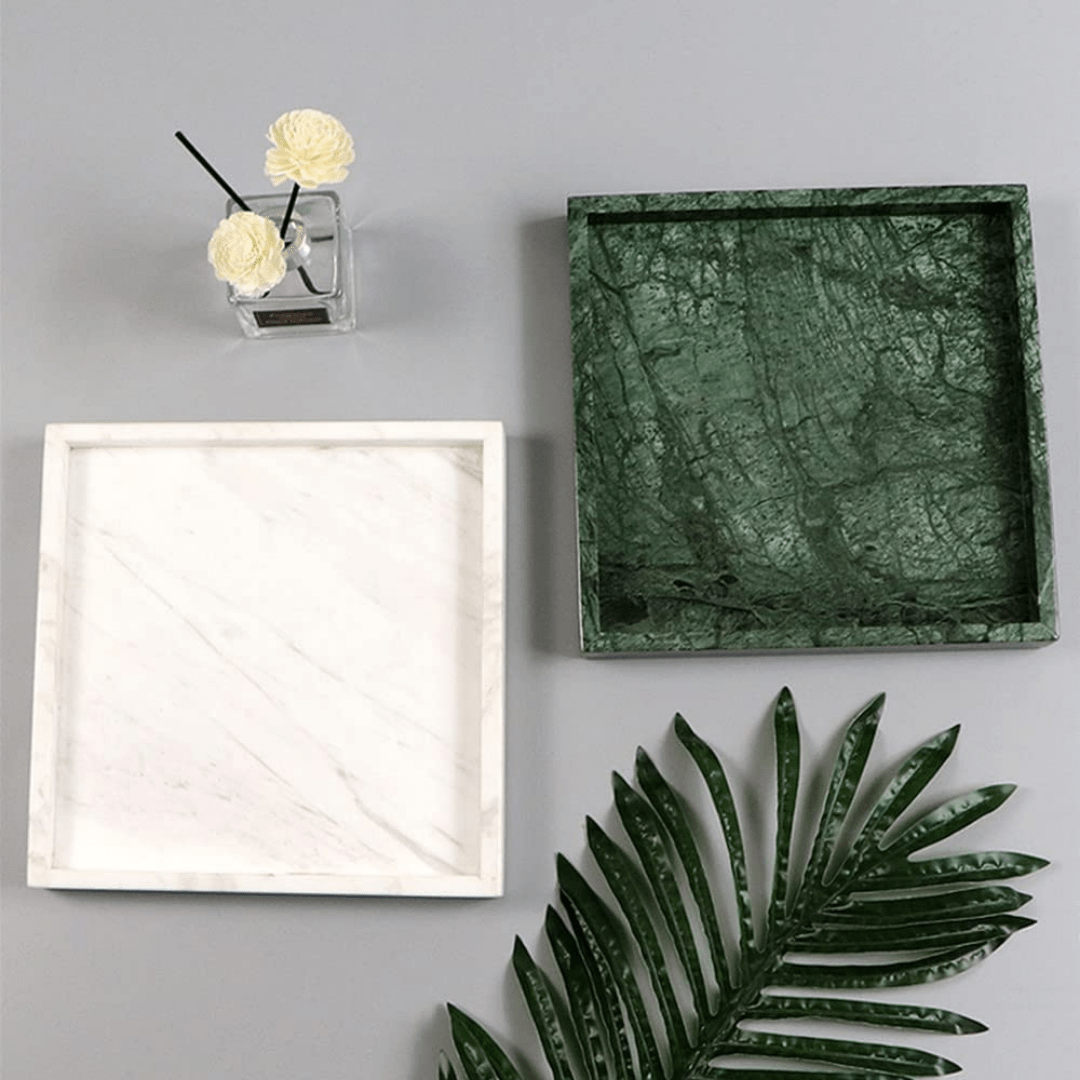 2 Plateaux marbre pour salle de bain de luxe