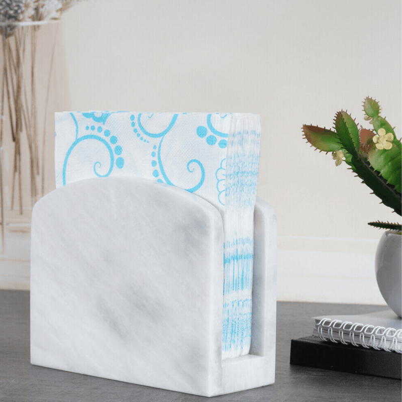 Porte Mouchoirs en Marbre – Élégance et Luxe pour Votre Salle de Bain ou Bureau