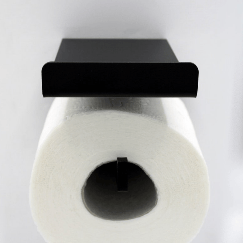 Porte Papier hygienique en acier adhesif pour toilette
