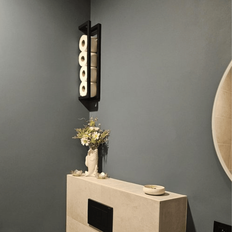 porte papier hygiénique mural idéal pour moderniser votre salle de bain au Maroc 