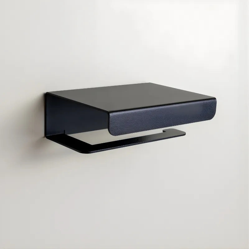 Porte papier hygiénique en métal résistant pour usage quotidien