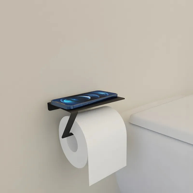Porte papier hygiénique en métal pour salle de bain moderne au Maroc