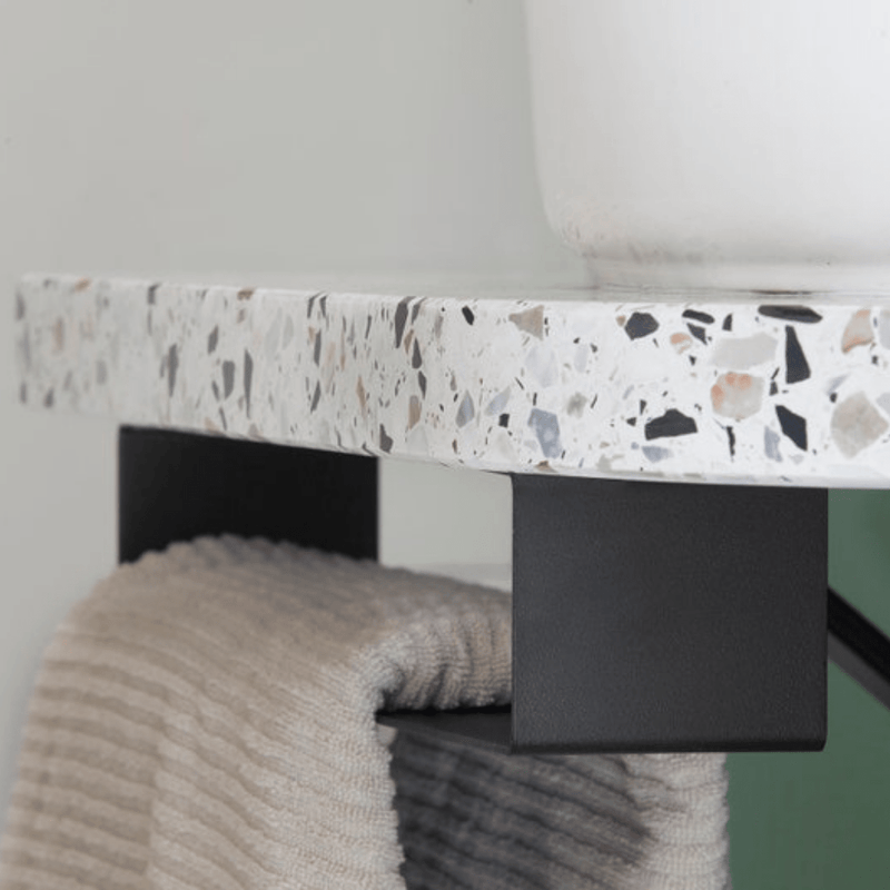 Porte serviettes adhésif pour salle de bain