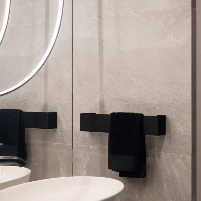 Porte serviettes mural pour organiser salle de bain au maroc ikea