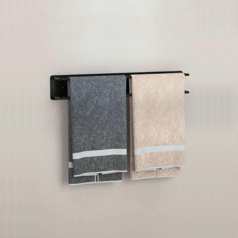 Optimisez l’espace de votre salle de bain avec notre porte-serviettes mural adhésif.