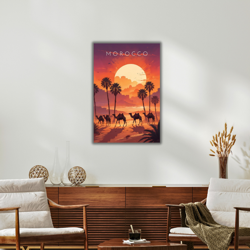 tableau décoratif marocain pour sahara maroc