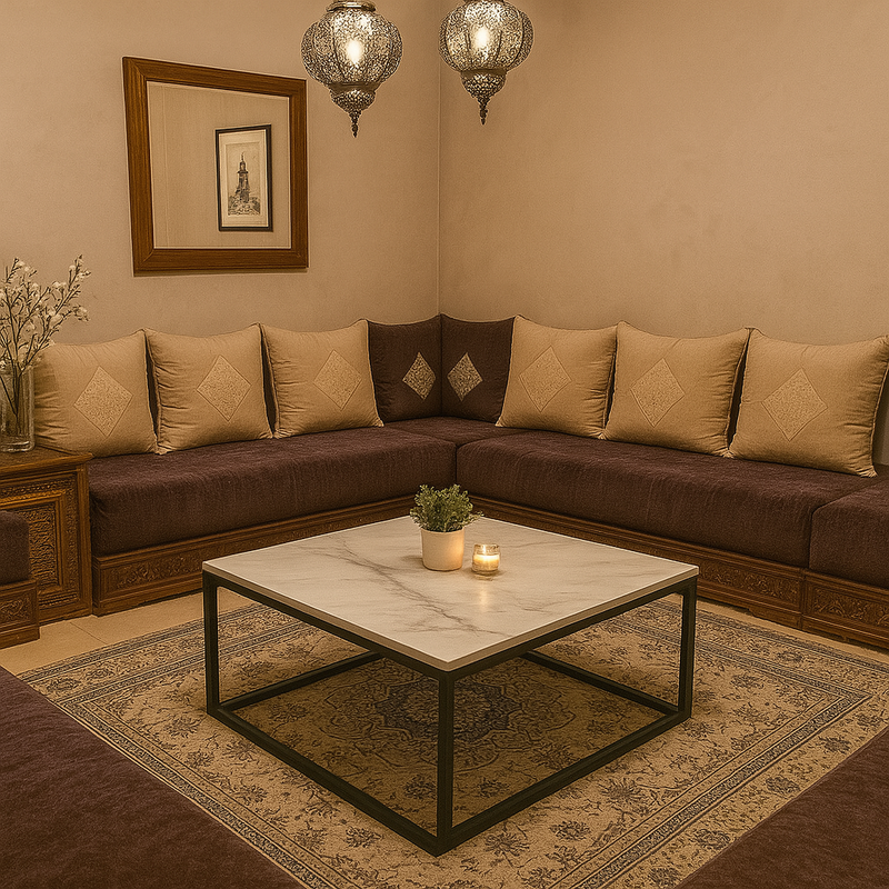 table basse pour votre salon marocain