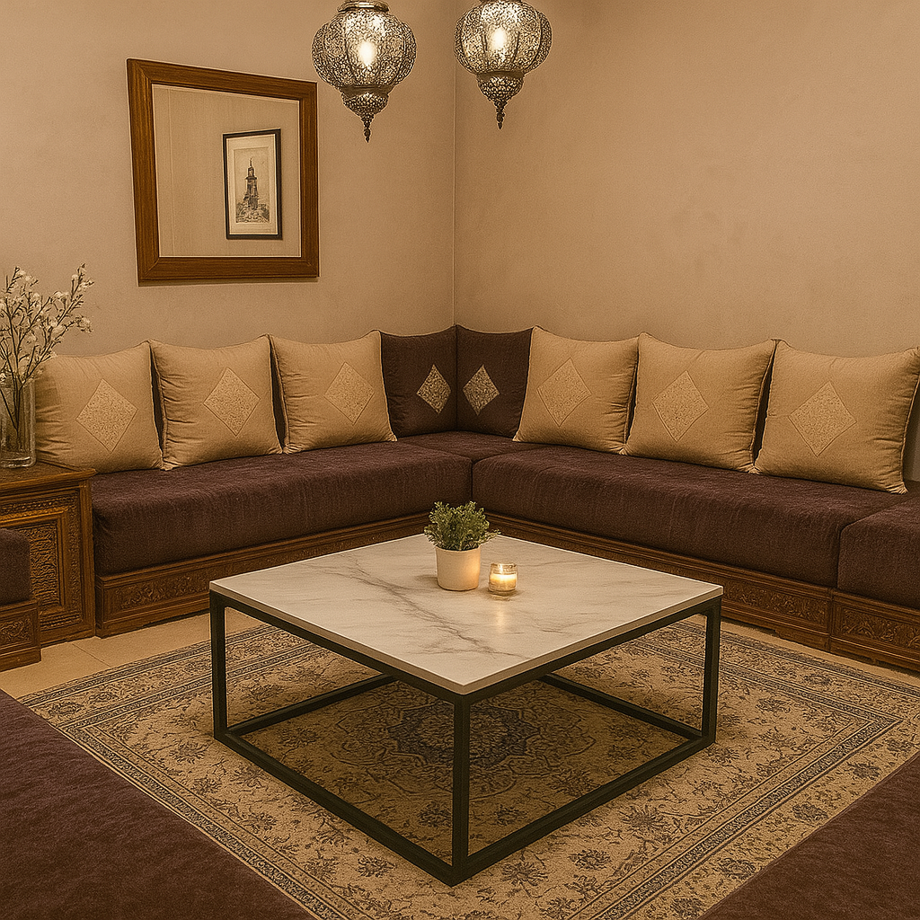 table basse pour votre salon marocain