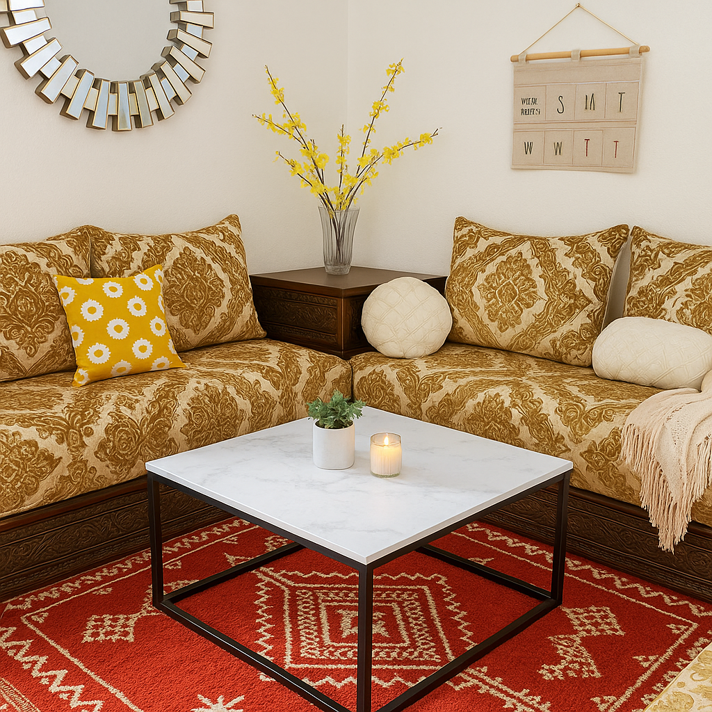 Une table basse design inspirée des tendances internationales