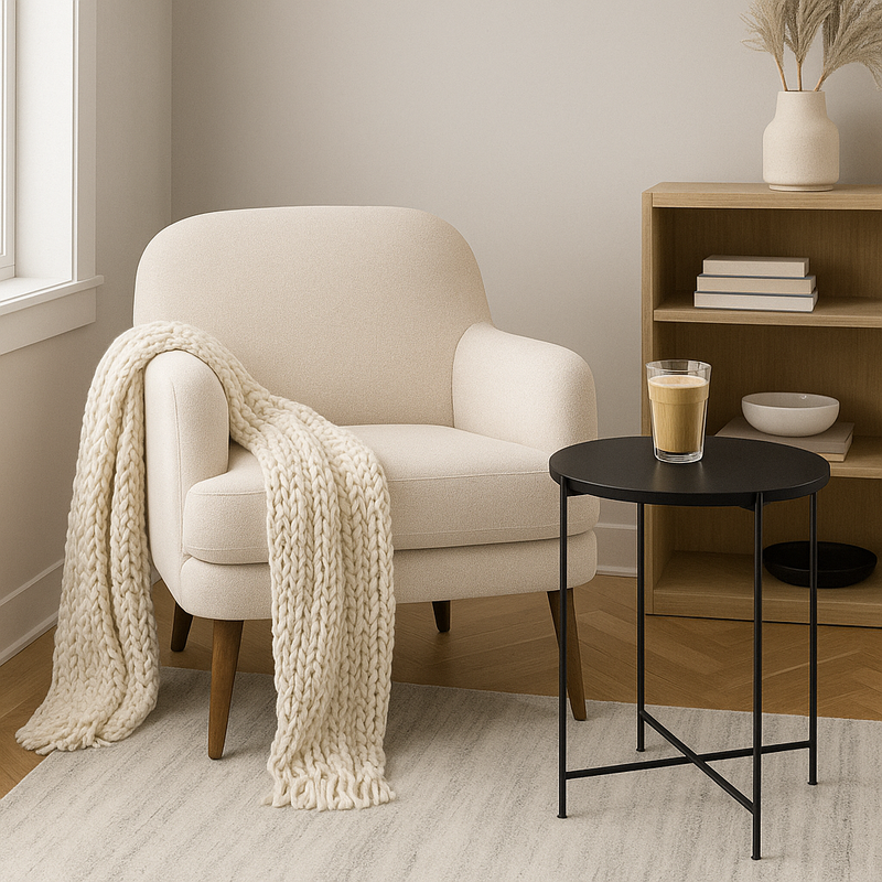 Une table d’appoint multifonctionnelle pour tous les espaces