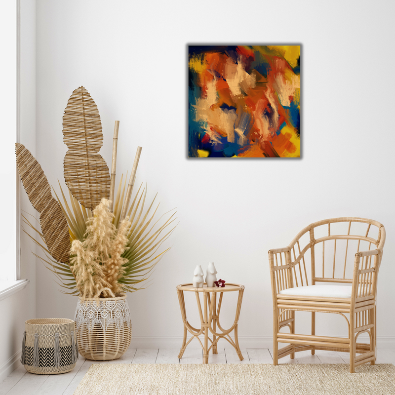 art abstrait marocain accessible à tous