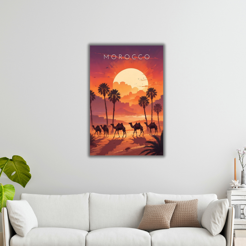 Commandez votre tableau Maroc dès maintenant